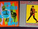 ELVIS COSTELLO, 2 LP Lot, Get Happy Import & My Aim Is True, Alison, EX Vinyl