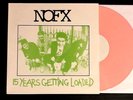 NOFX - 15 YEARS GETTING LOADED LP PINK VINYL NM 1996 PRESS PUNK HARDCORE
