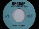 Funk Psych/Sweet Soul 45 CARDBOARD BOX Come On Baby REGIME HEAR