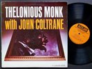 JOHN COLTRANE With THELONIOUS MONK LP JAZZLAND JLP-46 MONO Art Blakey Gigi Gryce
