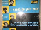THE ROLLING STONES-I WANNA BE YOUR MAN+3-EP 4 TITRES DECCA FRANCE 1965-VG+/VG+