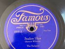 RARE LABEL Famous 3205 The Badgers Snakes Hips Barney Google Hot Jazz Dance 78 E