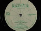 Funk Boogie 45 EBENEZER & CO. Gaddafi (Ronnie's Out To Get You) NADIYA uk HEAR