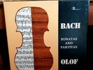 THEO OLOF 3LP BOX SONATAS PARTITAS JS BACH SOLO VIOLIN MINT