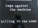 Rage Against The Machine - Killing in the name of limited white vinyl 12