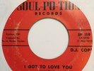 Northern Soul 45 , Jesse Boone , I Got To Love You , Vg , Soul-Po-Tion