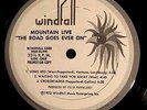 1972 MOUNTAIN LIVE LESLIE WEST FELIX PAPPALARDI CORKY LAING WHITE LABEL PROMO LP