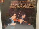 Itzhak Perlman Vladimir Ashkenazy Brahms Sonatas LP Angel R-233760 Sealed 1985