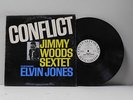 Jimmy Woods Sextet ft. Elvin Jones jazz LP Conflict Contemporary mono