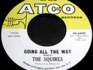THE SQUIRES Going All The Way/Go Ahead 45 Rare Orig Atco Punk Garage/Psych NICE