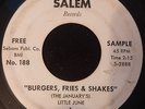 LITTLE JUNE AND JANUARYS Hello/Burgers Fries And Shakes SALEM R&B Doo Wop LISTEN