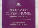 DG RED STEREO KARAJAN BEETHOVEN SYMPHONIES 8 & 9 DGG 2 x LP STEREO