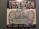Dissension - Why Work For Death 1986 Metal Storm Records