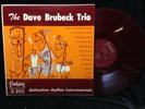 Dave Brubeck Trio-Distinctive Rhythm Instrumentals-Fantasy 3-205-RED VINYL