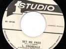 1975 DEEP ROOTS REGGAE - L CROSDALE SET ME FREE - STUDIO 1 ONE 7