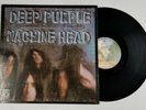 DEEP PURPLE Machine Head LP Warner Bros BS4 2607 US 1974 VG QUAD LYRIC SHEET 7C