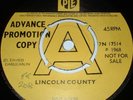 DAVE DAVIES & THE KINKS Lincoln County 1968 UK 7