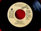 ELVIS PRESLEY  MOODY BLUE  RARE PROMO  SHE THINKS I STILL CARE  RCA  POP 45