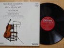 GENDRON & FRANCAIX SCHUBERT & BEETHOVEN SONATAS PHILIPS STEREO