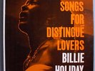 BILLIE HOLIDAY DISTINGUE LOVERS GIGA-RARE ORIG '58 VERVE TRUMPETER LABEL MONO LP