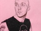 Wattie Portrait In Inks, The Exploited, Sex Pistols, Punk, Signed By Artist