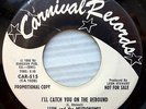 LEON & METRONOMES vg++ promo I'LL CATCH YOU ON THE REBOUND  BUY THIS RECORD FM68