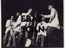 The CLEFTONES at the APOLLO, rare 1950s Photo. 8x10 Original Print  DOO WOP