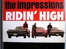 IMPRESSIONS feat.CURTIS MAYFIELD RIDIN' HIGH RARE ORIG '65 ABC STEREO LP SHRINK