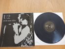 U2 IN THE NAME OF LOVE LP DORTMUND 21/11/1984 COLOURED DARK BLUE VINYL 33 TOURS