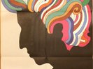 BOB DYLAN Greatest Hits LP w/ Milton Glaser poster PC 9463 rare VG+
