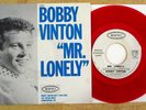 BOBBY VINTON TEEN  RED VINYL PROMO 45+PIC SLEEVE MR LONELY