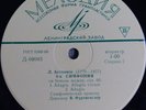 FURTWANGLER Beethoven Symphony No.4 LP 1943 EARLY MELODIYA D-09083-84
