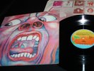 KING CRIMSON In the Court of the Crimson King ORIG ISLAND LP 88166 XAT Pink Rim