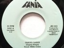 FANIA ALL STARS QUIERO SABER / SMOOTH OPERATOR 45 HEAR SADE