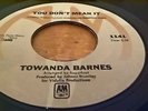 TOWANDA BARNES - YOU DON'T MEAN IT - A&M - USA - 1141 - SILVER LABEL