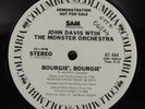 JOHN DAVIS WITH MONSTER ORCHESTRA Bourgie, Bourgie SAM/COLUMBIA 12