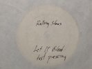 Rolling Stones-Let It Bleed-London 9364-US TEST PRESSING-KEITH'S HANDWRITING?