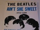 (Sleeve ONLY )-The Beatles-Ain’t She Sweet/Nobody’s Child-45rpm Rare Reprint?