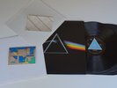 Pink Floyd - Dark Side Of The Moon 1973 UK 1st Press Solid Blue + Signed Poster