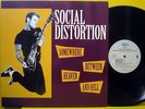 SOCIAL DISTORTION Somewhere Between Heaven And Hell 1992 ORIGINAL 1st PRESS LP