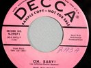 HEAR IT 50's Doo-Wop Promo 45 rpm record The Tangiers 