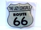 The Lazy Cowgirls - Route 66 shaped picture disk