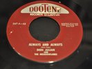 DOO WOP 45 RPM RECORD BY DON JULIAN & THE MEADOWLARKS-ALWAYS AND ALWAYS