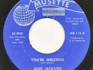JUNE JACKSON on Musette —YOU'RE WELCOME— northern soul 45 | ORIG | LISTEN