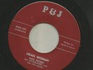 ROCKABILLY - PETE PETERS- FANNY BROWN  /  MEAN WOMAN- HEAR- 1958 VIRGINIA P&J