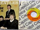 THE BEATLES TICKET TO RIDE / YES IT IS 1965 Capitol WC PS LISTEN