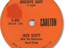 Rare 1959 JACK SCOTT Rock'n Roll 78 RPM Record. Goodbye Baby