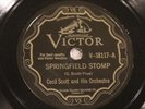 JAZZ CECIL SCOTT ORCH Springfield Stomp / Bright Boy VICTOR 38117