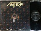 ANTHRAX AMONG THE LIVING ISLAND 90584-1 US ORIGINAL INNER SLEEVE LP