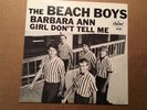 THE BEACH BOYS - BARBARA ANN/GIRL DON'T TELL ME PICTURE SLEEVE